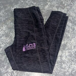 Victoria's Secret Black Leggings with Seamless Waistband